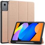 Husa Bizon Tab Lizard compatibila cu Lenovo Idea Tab 11 inch, Rose Gold 8 - lerato.ro