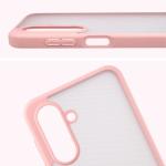 Kit protectie 2 in 1 BizonMobile, Carcasa Bizon Angelo si Folie sticla securizata Bizon Glass Edge, compatibil cu Samsung Galaxy A17 5G, Roz 5 - lerato.ro