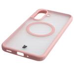 Kit protectie 2 in 1 BizonMobile, Carcasa Bizon MatteO si Folie sticla securizata Bizon Glass Edge, compatibil cu Samsung Galaxy A17 5G, Roz 8 - lerato.ro