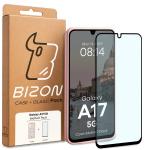Kit protectie 2 in 1 BizonMobile, Carcasa Bizon MatteO si Folie sticla securizata Bizon Glass Edge, compatibil cu Samsung Galaxy A17 5G, Roz 10 - lerato.ro