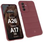 Kit protectie 2 in 1 BizonMobile, Carcasa Bizon Tur si Folie sticla securizata Bizon Glass Edge, compatibil cu Samsung Galaxy A17 5G / A26 5G, Dark Purple 4 - lerato.ro