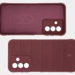 Kit protectie 2 in 1 BizonMobile, Carcasa Bizon Tur si Folie sticla securizata Bizon Glass Edge, compatibil cu Samsung Galaxy A17 5G / A26 5G, Dark Purple 8 - lerato.ro