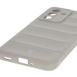 Kit protectie 2 in 1 BizonMobile, Carcasa Bizon Tur si Folie sticla securizata Bizon Glass Edge, compatibil cu Samsung Galaxy A17 5G / A26 5G, Light Grey 5 - lerato.ro