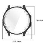 Carcasa cu protectie ecran BizonMobile Felipe compatibila cu OnePlus Watch 3 / Oppo Watch X2, Negru 3 - lerato.ro