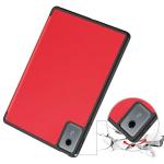 Husa Bizon Tab Lizard  compatibila cu Lenovo Idea Tab 11 inch, Rosu 4 - lerato.ro