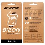 Set 2 folii sticla securizata Bizon Glass Aplikator Shadow Privacy, Kit montare inclus, compatibile cu Samsung Galaxy A16 / A17 5G, Negru 8 - lerato.ro