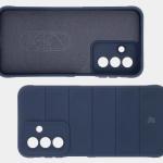 Kit protectie 2 in 1 BizonMobile, Carcasa Bizon Tur si Folie sticla securizata Bizon Glass Edge, compatibil cu Samsung Galaxy A17 5G / A26 5G, Dark Blue 8 - lerato.ro