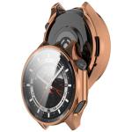 Carcasa cu protectie ecran BizonMobile Felipe compatibila cu OnePlus Watch 3 / Oppo Watch X2, Rose Gold 8 - lerato.ro