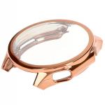Carcasa cu protectie ecran BizonMobile Felipe compatibila cu OnePlus Watch 3 / Oppo Watch X2, Rose Gold 5 - lerato.ro