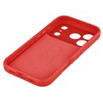 Kit protectie 2 in 1 BizonMobile, Carcasa Bizon Tur si Folie sticla securizata Bizon Glass Edge, compatibil cu iPhone 18 Pro / 17 Pro, Rosu 5 - lerato.ro