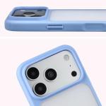 Carcasa Bizon Angelo compatibila cu iPhone 18 Pro / 17 Pro, Transparent / Albastru 4 - lerato.ro