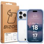 Carcasa Bizon Angelo compatibila cu iPhone 18 Pro / 17 Pro, Transparent / Albastru 7 - lerato.ro
