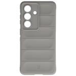 Kit protectie 2 in 1 BizonMobile, Carcasa Bizon Tur si Folie sticla securizata Bizon Glass Edge, compatibil cu Samsung Galaxy S26, Light Grey 3 - lerato.ro