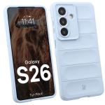 Kit protectie 2 in 1 BizonMobile, Carcasa Bizon Tur si Folie sticla securizata Bizon Glass Edge, compatibil cu Samsung Galaxy S26, Light Blue 4 - lerato.ro
