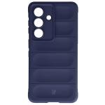 Kit protectie 2 in 1 BizonMobile, Carcasa Bizon Tur si Folie sticla securizata Bizon Glass Edge, compatibil cu Samsung Galaxy S26, Dark Blue 3 - lerato.ro