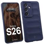Kit protectie 2 in 1 BizonMobile, Carcasa Bizon Tur si Folie sticla securizata Bizon Glass Edge, compatibil cu Samsung Galaxy S26, Dark Blue 4 - lerato.ro