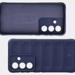 Kit protectie 2 in 1 BizonMobile, Carcasa Bizon Tur si Folie sticla securizata Bizon Glass Edge, compatibil cu Samsung Galaxy S26, Dark Blue 8 - lerato.ro