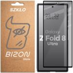 Folie sticla securizata Bizon Glass Edge Shadow Privacy compatibila cu Samsung Galaxy Z Fold 8 Ultra, Negru 2 - lerato.ro
