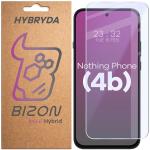 Folie sticla hibrid Bizon Hybrid Mule compatibila cu Nothing Phone (4b), Transparent 2 - lerato.ro