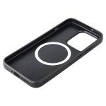 Carcasa Bizon CarbO cu MagSafe si Wrist Strap compatibila cu Oppo Reno 16 / 16 Pro, Negru 6 - lerato.ro