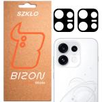 Set 2 folii sticla securizata camera foto Bizon Glass Lens compatibile cu Oppo Reno 16 F / 16 F, Negru 3 - lerato.ro
