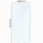 Folie sticla securizata Bizon Glass Clear compatibila cu Oppo Reno 16 F / 16 FS, Transparent 3 - lerato.ro
