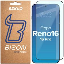 Folii protectie telefoane OPPO, Folie sticla securizata Bizon Glass Edge compatibila cu Oppo Reno 16 / 16 Pro, Negru, lerato.ro