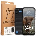 Carcasa Bizon Tur compatibila cu Nothing Phone (4b), Negru 9 - lerato.ro