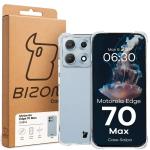 Carcasa Bizon Salpa compatibila cu Motorola Edge 70 Max, Transparent 8 - lerato.ro