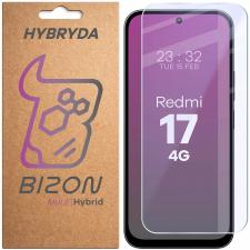 Folie sticla hibrid Bizon Hybrid Mule compatibila cu Xiaomi Redmi 17 4G, Transparent