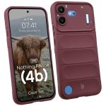 Carcasa Bizon Tur compatibila cu Nothing Phone (4b), Dark Purple 3 - lerato.ro