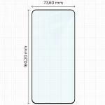 Folie sticla securizata Bizon Glass Edge compatibila cu Motorola Edge 70 Max, Negru 3 - lerato.ro