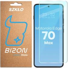 Folii protectie telefoane Motorola, Folie sticla securizata Bizon Glass Clear compatibila cu Motorola Edge 70 Max, Transparent, lerato.ro