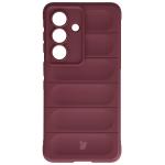 Kit protectie 2 in 1 BizonMobile, Carcasa Bizon Tur si Folie sticla securizata Bizon Glass Edge, compatibil cu Samsung Galaxy S26, Dark Purple 3 - lerato.ro