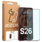 Kit protectie 2 in 1 BizonMobile, Carcasa Bizon Tur si Folie sticla securizata Bizon Glass Edge, compatibil cu Samsung Galaxy S26, Dark Purple 11 - lerato.ro