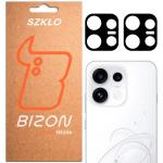 Set 2 folii sticla securizata camera foto Bizon Glass Lens compatibile cu Oppo Reno 16 Pro, Negru 3 - lerato.ro
