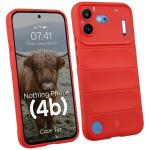 Carcasa Bizon Tur compatibila cu Nothing Phone (4b), Rosu 3 - lerato.ro