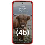 Carcasa Bizon Tur compatibila cu Nothing Phone (4b), Rosu 6 - lerato.ro