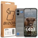 Carcasa Bizon Tur compatibila cu Nothing Phone (4b), Light Grey 8 - lerato.ro