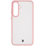 Carcasa Bizon Angelo compatibila cu Samsung Galaxy S26 FE / S25 FE, Transparent / Roz 2 - lerato.ro