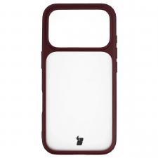 Huse si carcase iPhone 18 Pro, Carcasa Bizon Angelo compatibila cu iPhone 18 Pro / 17 Pro, Transparent / Mov, lerato.ro