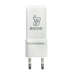 Incarcator retea Bizon Charger GaN3, 25W, 3A, 1xUSB-C, 1xUSB-A, Fast Charging, Alb 3 - lerato.ro
