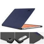 Husa Bizon Tab Croc compatibila cu Lenovo Tab Plus Gen 2, 12.1 inch, Dark Blue 3 - lerato.ro