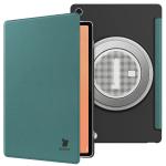 Husa Bizon Tab Croc compatibila cu Lenovo Tab Plus Gen 2, 12.1 inch, Dark Green 5 - lerato.ro