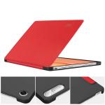 Husa Bizon Tab Croc compatibila cu Lenovo Tab Plus Gen 2, 12.1 inch, Rosu 3 - lerato.ro