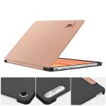 Husa Bizon Tab Croc compatibila cu Lenovo Tab Plus Gen 2, 12.1 inch, Rose Gold 3 - lerato.ro