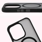 Kit protectie 2 in 1 BizonMobile, Carcasa Bizon MatteO si Folie sticla securizata Bizon Glass Edge, compatibil cu Vivo V70 5G, Negru 6 - lerato.ro