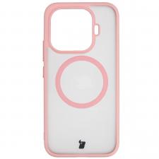 Huse si carcase Xiaomi 17T, Carcasa Bizon MatteO cu MagSafe compatibila cu Xiaomi 17T, Roz, lerato.ro