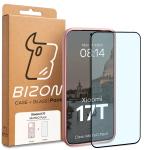 Kit protectie 2 in 1 BizonMobile, Carcasa Bizon MatteO si Folie sticla securizata Bizon Glass Edge, compatibil cu Xiaomi 17T, Roz 10 - lerato.ro