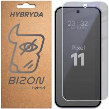 Folii protectie telefoane Google, Folie sticla hibird Bizon Hybrid Shadow Privacy compatibila cu Google Pixel 11, Negru, lerato.ro